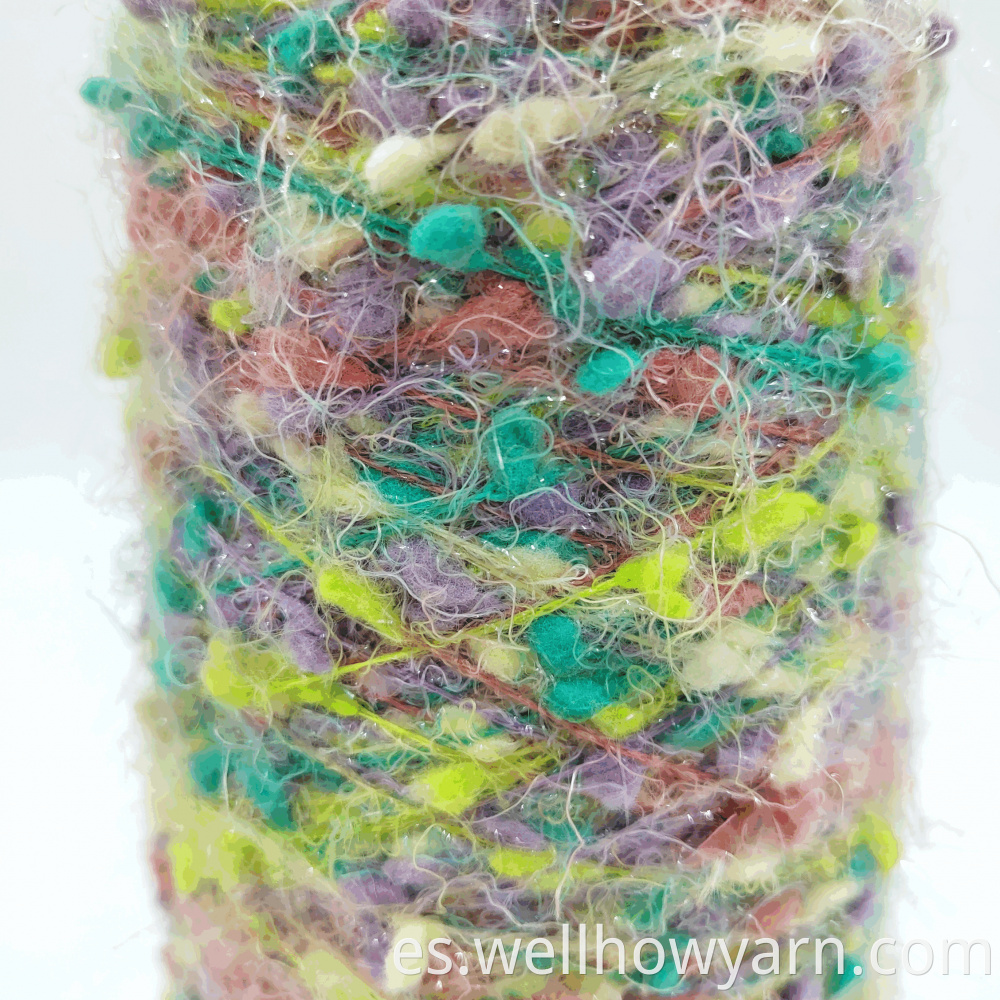 Space Dyed Feather Dot Yarn 4 Png